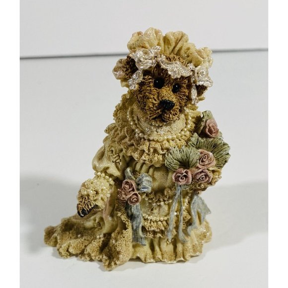 Boyds Bears Bailey as The Bride Wedding Dress Bearstone 227712 New Gift - Picture 2 of 10